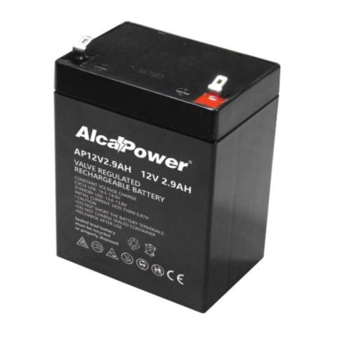 Batteria Al Piombo Ricaricabile AGM Per Servizi 12v 2,9ah