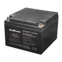 Batteria Al Piombo Ricaricabile AGM Per Servizi 12v 26ah