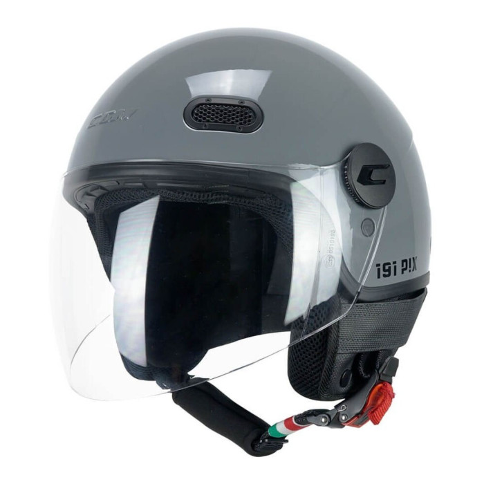 Casco Cgm 191a Pix Mono Visiera Lunga Grigio