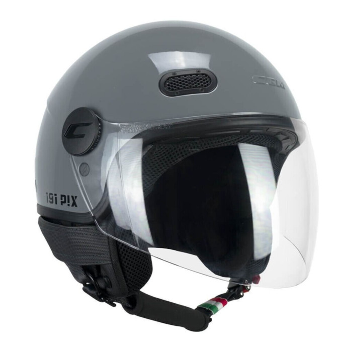 Casco Cgm 191a Pix Mono Visiera Lunga Grigio