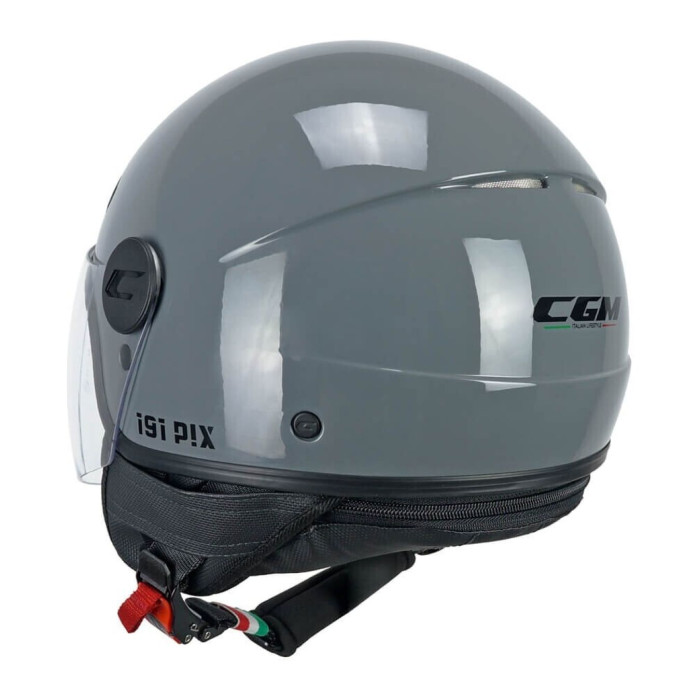 Casco Cgm 191a Pix Mono Visiera Lunga Grigio