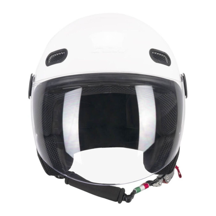Casco Cgm 191a Pix Mono Visiera Lunga Bianco