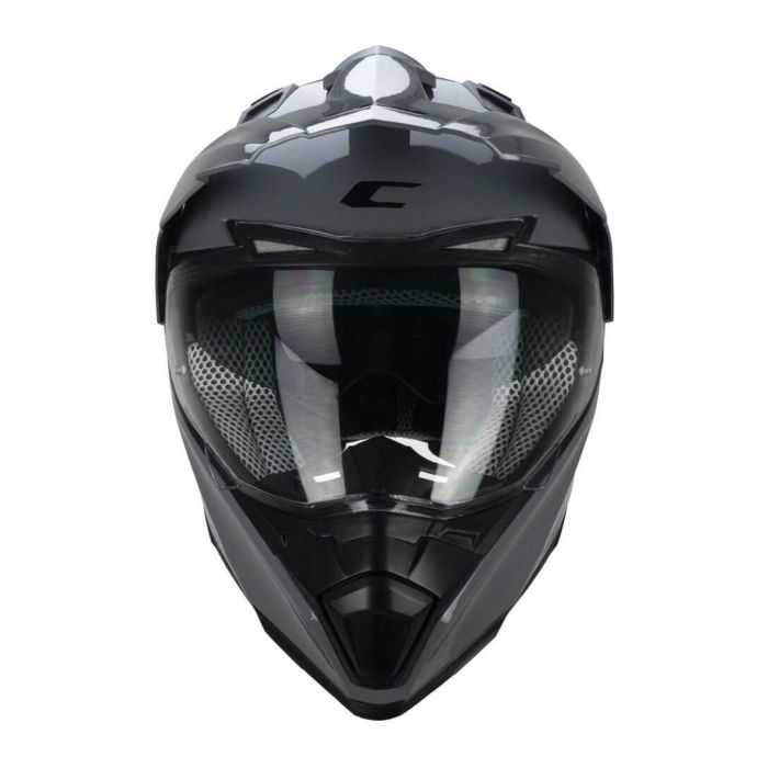 Casco Integrale Cgm 666a Twin Mono Grigio