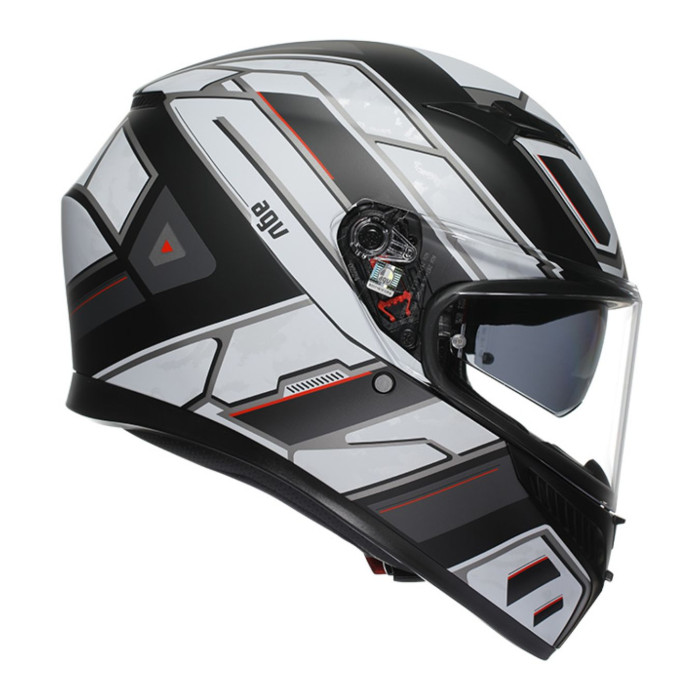 Casco Agv K3 E2206 Rivia Matt Black/white