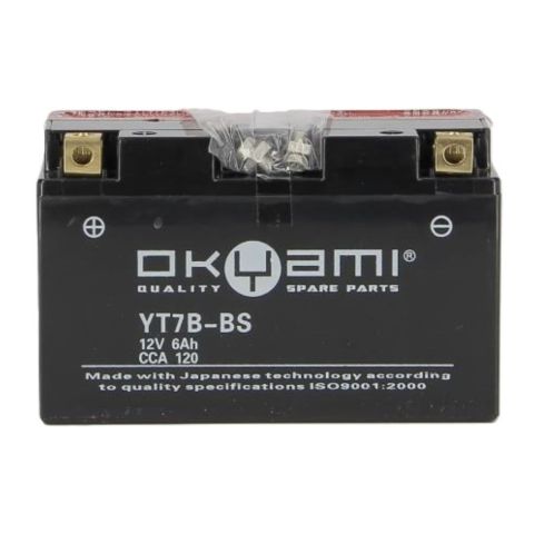 Batteria Okyami Yt7b-bs - Pronta All'uso