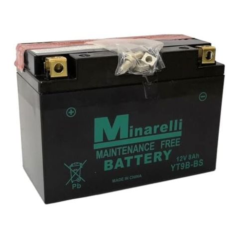 Batteria Motorparts Yt9b-bs Agm - Pronta All'uso