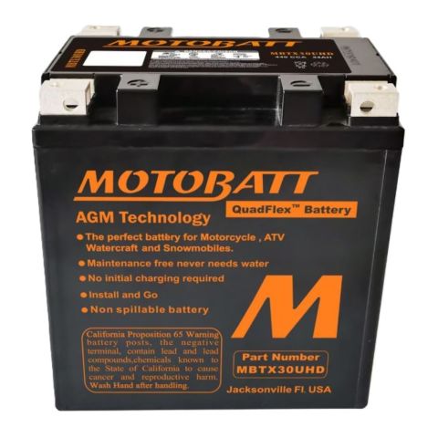 Batteria Potenziata Agm Motobatt 32 Ah Mbtx30uhd
