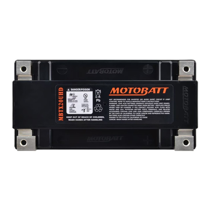 Batteria Agm Motobat 21 Ah Mbtx20uhd Potenziata Per Harley