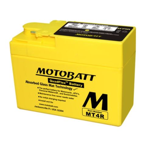 Batteria Potenziata Agm Motobatt 2,5 Ah Mtr4