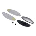 Shoei Oval Vortex L.silver