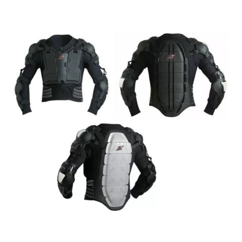 Corpetto Zandona Corax Jacket Evo 8 Scocche Nero Bianco