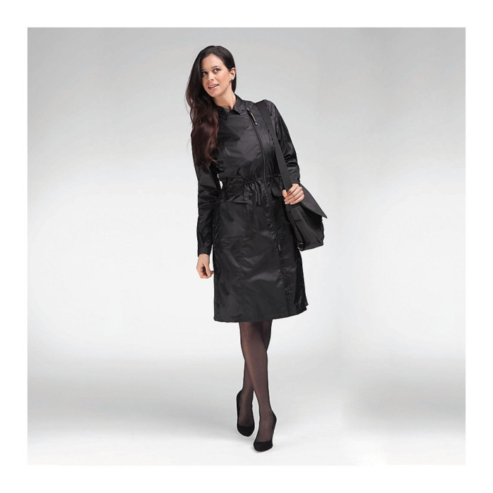 Mantella Impermeabile Tucano Donna Parabella Nero