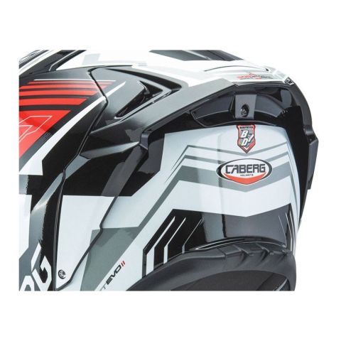 Caberg Drift Evo IiKit Spoiler Jarama Nero/bianco/rosso Tg