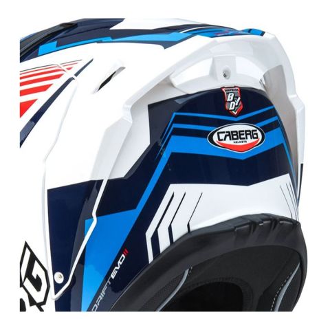 Caberg Drift Evo IiKit Spoiler Jarama Bianco/rosso/blu Tag