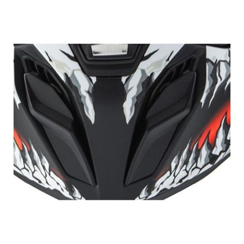 Caberg Gp01/drift Evo IiKit Aeratori Mento Nero Verniciato