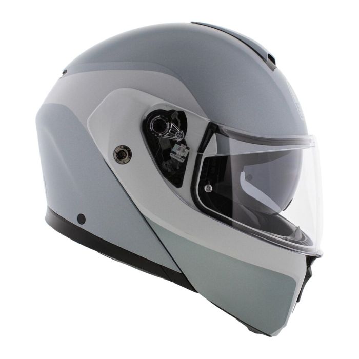 Casco Agv Streetmodular E06 Levico Grey/silver