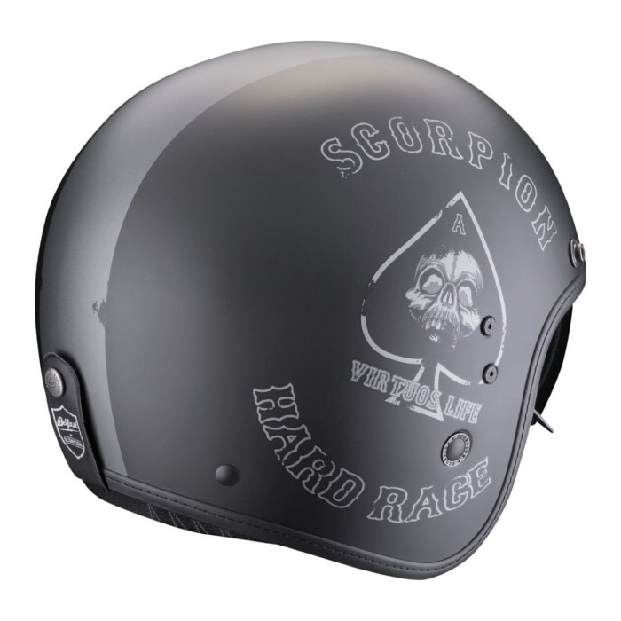 Casco Scorpion Belfast Evo Spade Nero-argento