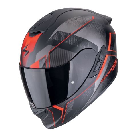 Casco Scorpion Exo-1400 Evo Ii Air Intensio Nero Opaco-rosso