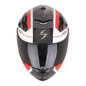 Casco Scorpion Exo-1400 Evo Ii Carbon Air Enko Nero-rosso-bianco