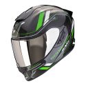 Casco Scorpion Exo-1400 Evo Ii carbon Air Mirage Nero-verde