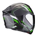 Casco Scorpion Exo-1400 Evo Ii carbon Air Mirage Nero-verde