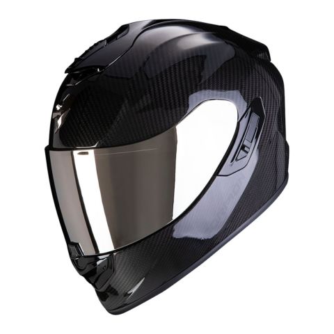Casco Scorpion Exo-1400 Evo Ii Carbon Air Solid Nero