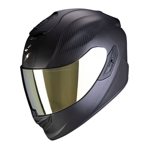 Casco Scorpion Exo-1400 Evo Ii Carbon Air Solid Nero Opaco