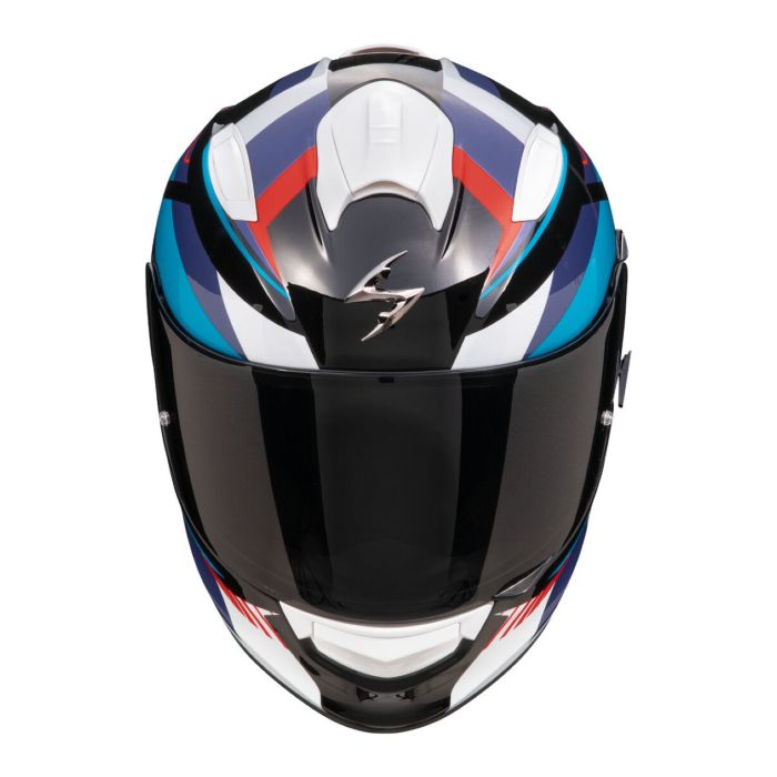 Casco Scorpion Exo-491 Abilis Nero-blu-rosso