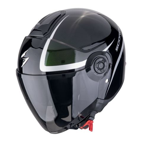 Casco Scorpion Exo-city Ii Intercity Nero-camaleonte