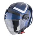 Casco Scorpion Exo-city Ii Riva Blu-nero