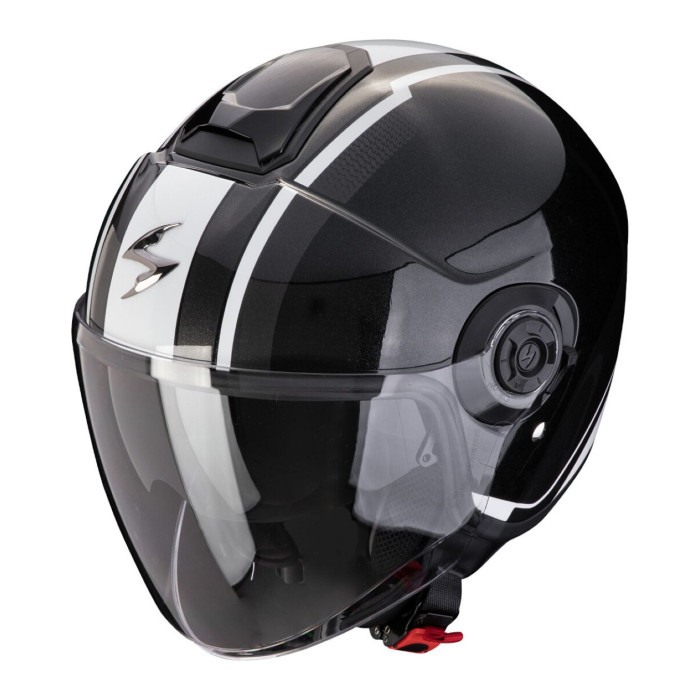 Casco Scorpion Exo-city Ii Vel Metal Nero-bianco