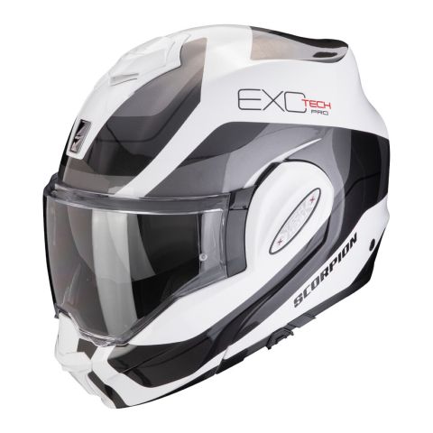 Casco Scorpion Exo-tech Evo Pro Commuta Bianco-argento