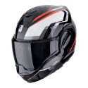 Casco Scorpion Exo-tech Evo Furio Nero-rosso