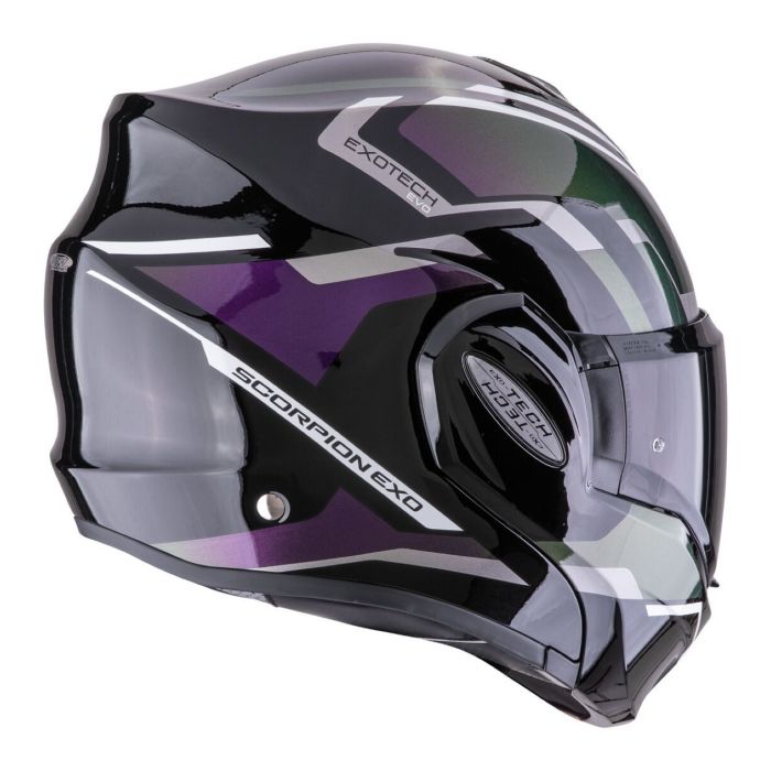 Casco Scorpion Exo-tech Evo Furio Nero-camaleon