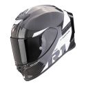 Casco Scorpion Exo-r1 Evo Carbon Air Rally Nero-bianco