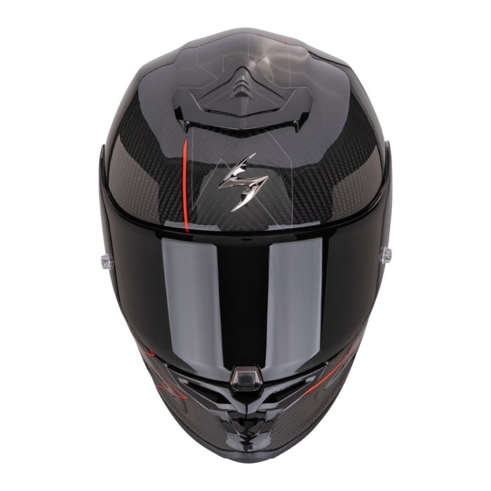 Casco Scorpion Exo-r1 Evo Carbon Air Cynergy Nero-rosso