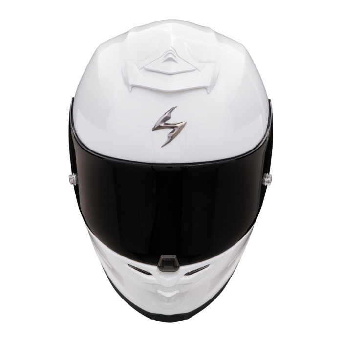 Casco Scorpion Exo-r1 Evo Air Fim Racing 1 Solid Perla Bianco