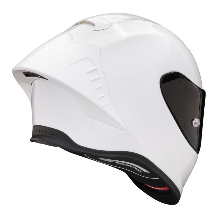 Casco Scorpion Exo-r1 Evo Air Fim Racing 1 Solid Perla Bianco