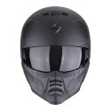 Casco Scorpion Exo-combat Ii Spiderweb Nero Opaco-argento