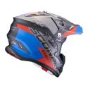 Casco Scorpion Vx-22 Air Cx Nero-blu-rosso