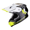 Casco Scorpion Vx-16 Evo Air Fusion Nero-giallo Neon