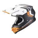 Casco Scorpion Vx-16 Evo Air Fusion Nero-arancia