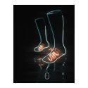 Calze Riscaldate Klan Dual Power Socks Nero Arancio