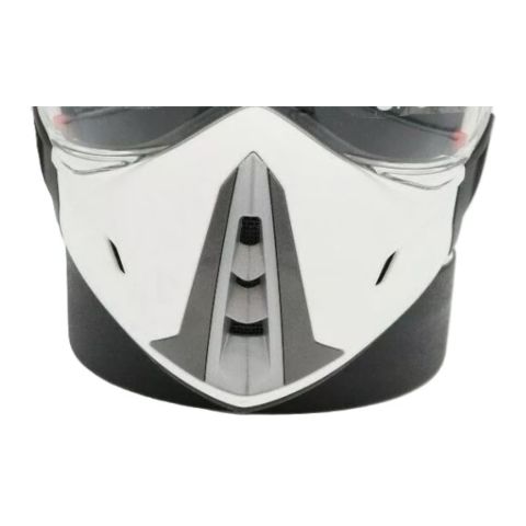 Mentone  White Gloss Casco Airoh J106 Nd