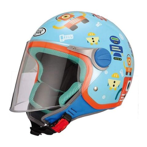 Casco Jet Da Bambino Bhr 713 Robot