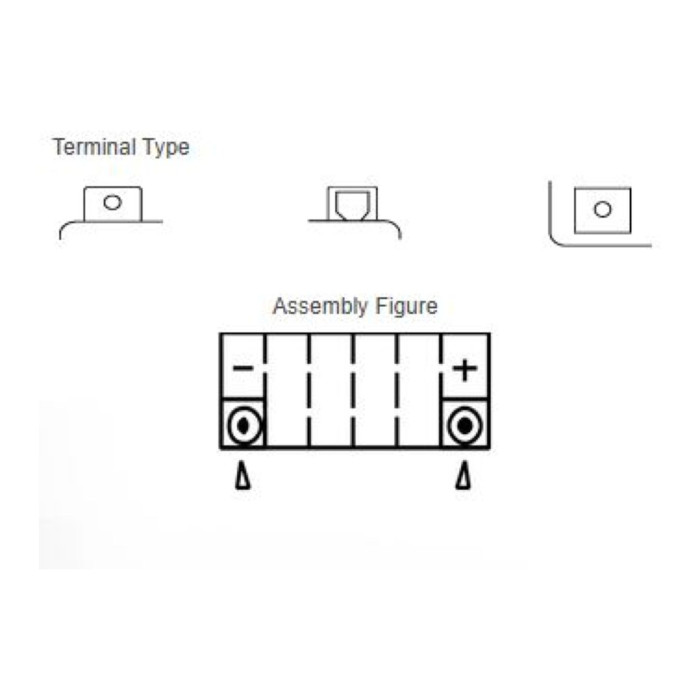 Batteria Fiamm Agm Ftz8v-12b - Ytz8v 12v. 7 Ah.