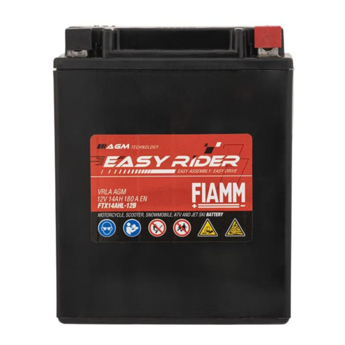 Batteria Fiamm Agm Ftx14ahl-12b - Ytx14ahl-bs 12v. 14 Ah.