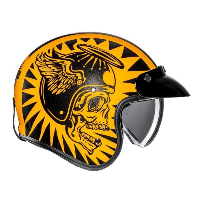 Casco Jet Hjc V31 Flame Mc3