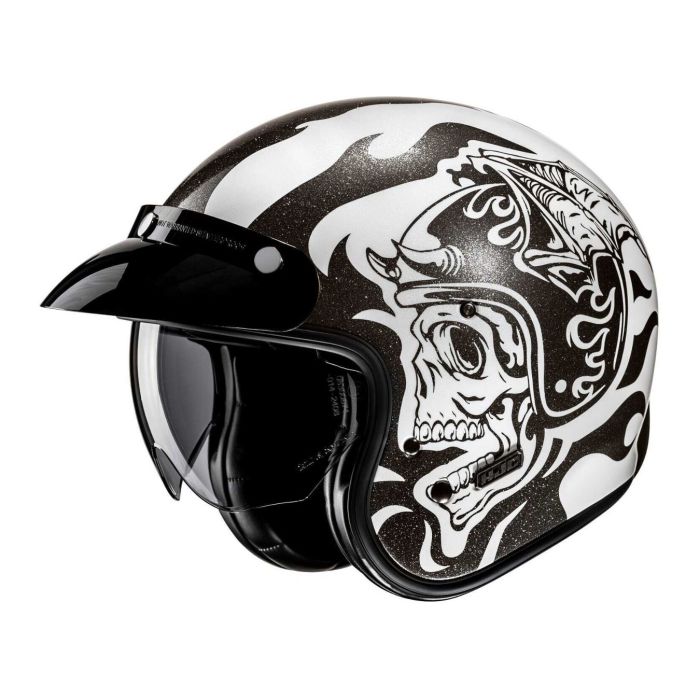 Casco Jet Hjc V31 Flame Mc5