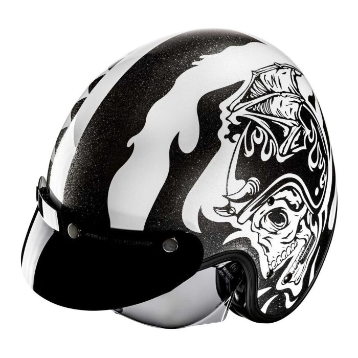 Casco Jet Hjc V31 Flame Mc5